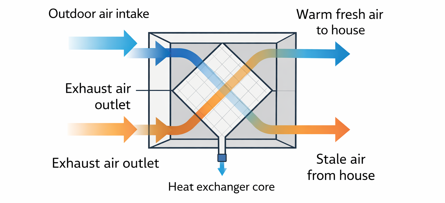 Bathroom Fans in Cold Climates: Why HRVs Are Not Enough